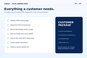 COBALT - Blue HTML Landing Page, a HTML Template by Darweish Designs (Thumbnail 7 of 7)