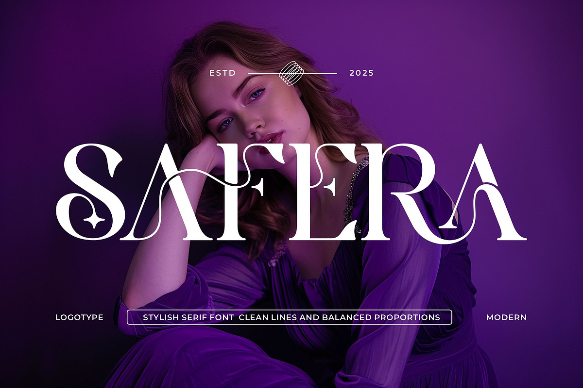Safera || Elegant Classy Serif Font, a Font by Ermedia Studio (Photo 1 of 10)