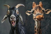 54 Funny animals, an Animal Photo by Handmadefont (Thumbnail 5 of 9)