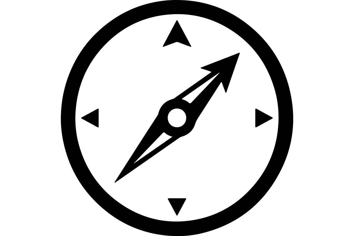 Compass & Navigation Vector Icons, a Technology Illustration by abu67222 (Photo 13 of 13)