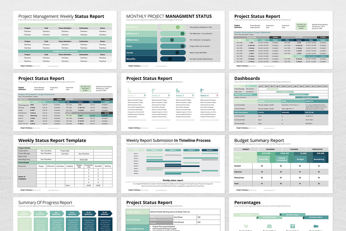 Project Proposal Keynote Template, a Presentation Template by WhiteGraphic (Photo 8 of 13)