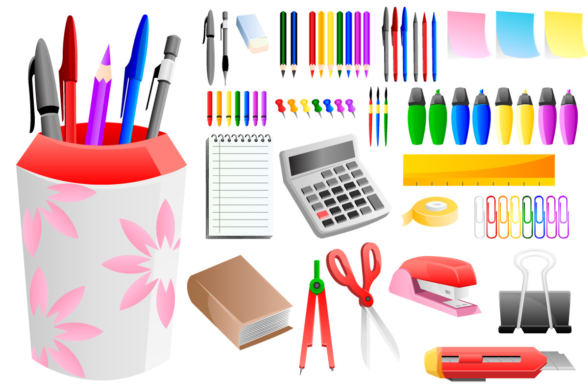 Stationary Icon, a Work Illustration by erkoudesign