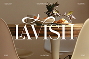 La Gateau - Elegant & Stylish Font, a Serif Font by RagamKata (Thumbnail 6 of 12)