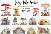 Fairy tale houses, a Decorative Illustration by Dashamoony (Thumbnail 1 of 3)
