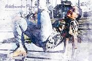 Watercolor Pencil Effect, an Action Add-On by AndriyFM (Thumbnail 3 of 14)