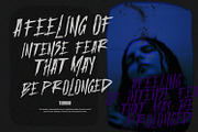 Heisloth Handmade Horor Brush Font, a Handwritten Font by Maulana Creative (Thumbnail 4 of 7)