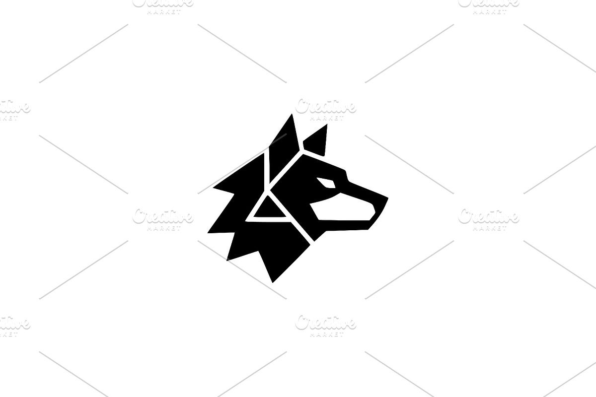 Wolf Head Vector Art, an Animal Illustration by Vectorium Studio (Photo 1 of 4)