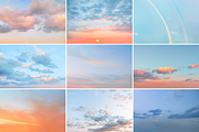 30 Dreamy Pastel Sky Overlays, a Layer Style Add-On by CityTurtles (Thumbnail 2 of 8)