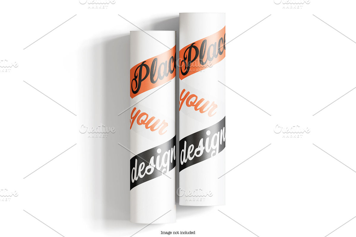 Paper tube packaging mockup bundles, a Packaging Mockup by Ambo Ampeng (Photo 19 of 32)