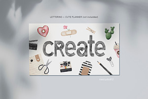 Watercolor Lettering Creator