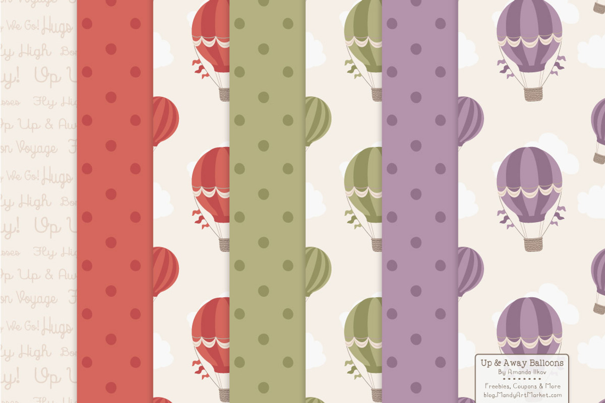 Autumn Hot Air Balloons, an Illustration by Amanda Ilkov (Photo 5 of 5)