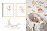 Sheep watercolor illustrations, an Animal Illustration by Fedulova Art (Thumbnail 2 of 14)