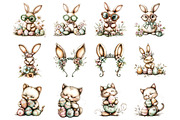 Whimsical easter clipart - Easter, an Illustration by SinaCreation (Thumbnail 2 of 11)