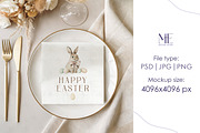 Cocktail Paper Napkin PSD Mockup, a Mockup by Mie Mockup Studio (Thumbnail 2 of 7)