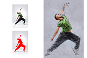 15 Wall Art Photoshop Actions Bundle, an Action Add-On by Design Forest (Thumbnail 47 of 57)