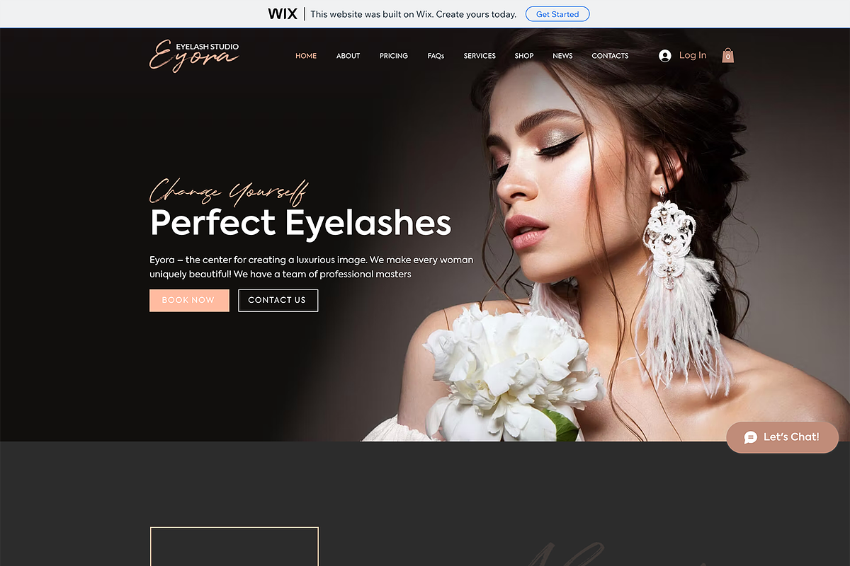 Eyelash Extension & Lift Wix Store, a Wix Template by Wix Creative Themes (Photo 2 of 3)