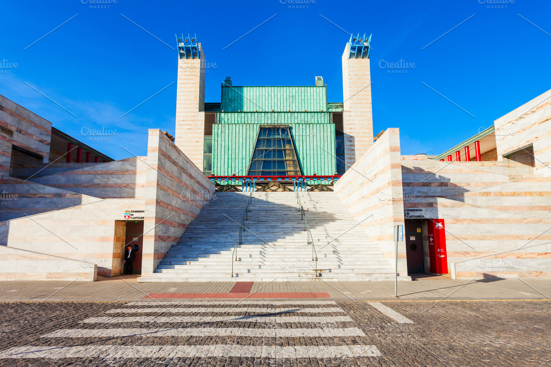 Palace of Festivals in Santander, a Photo by saiko3p