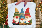 Crochet Yarn Christmas Gnome PNG, an Illustration by Craft Nest (Thumbnail 3 of 6)