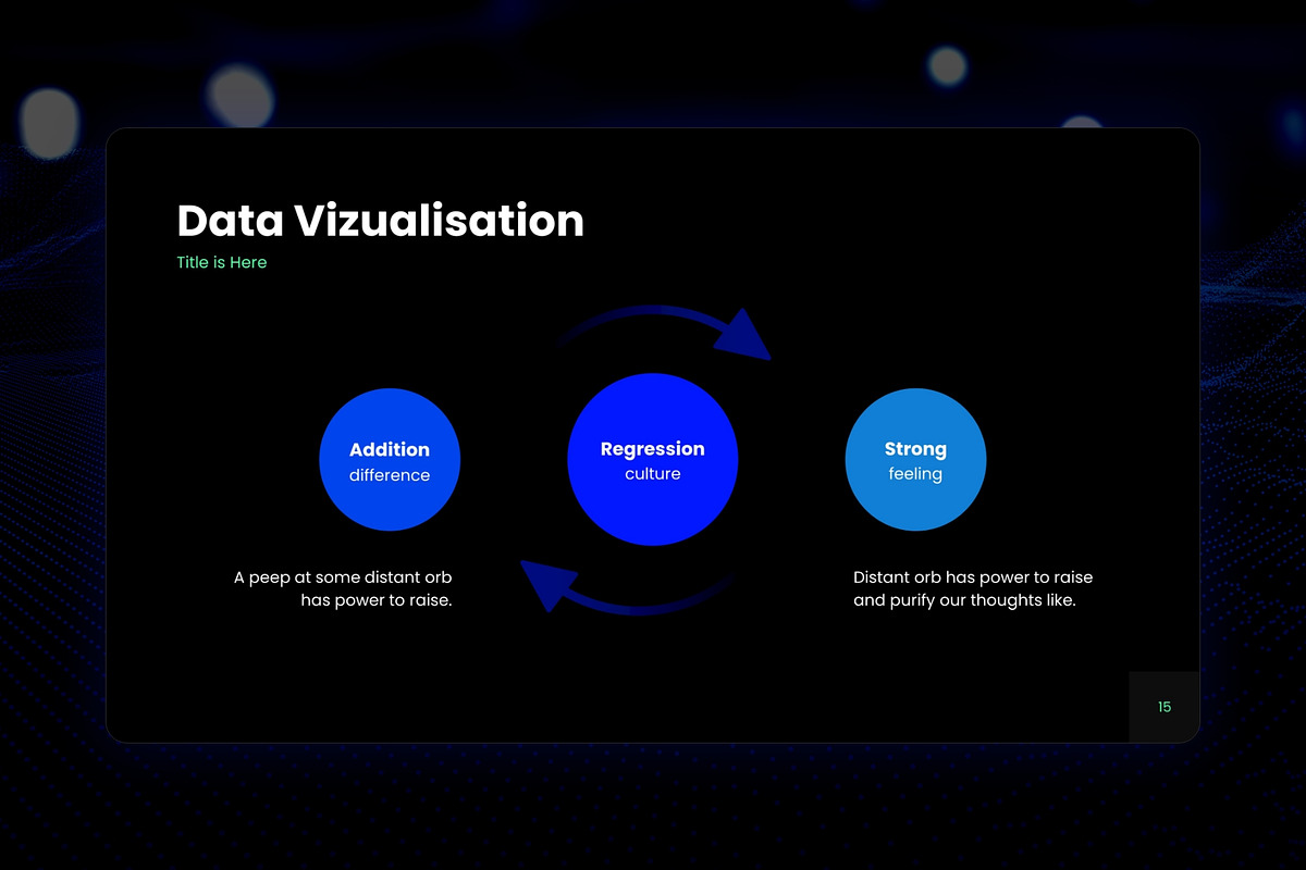 Data Visualization - Presentation, a Presentation Template by MNML Agency (Photo 21 of 57)