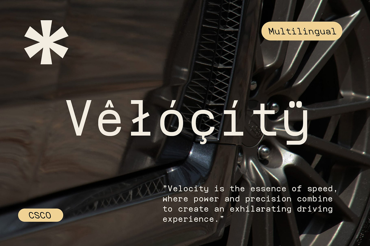 CS Alice Mono – Monospaced Font, a Sans Serif Font by Craft Supply Co. (Photo 7 of 8)