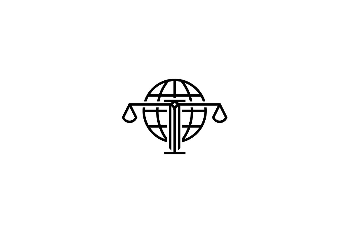 Minimalist World Law Firm Logo, a Branding & Logo Template by Luxury Logos (Photo 3 of 4)