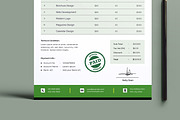 Minimal Invoice Layout, a Stationery Template by MightyDesign (Thumbnail 5 of 8)