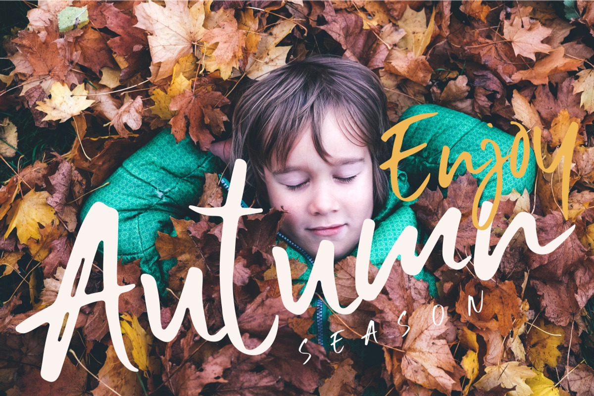 Six Away-The Handmade Brush Font preview 5