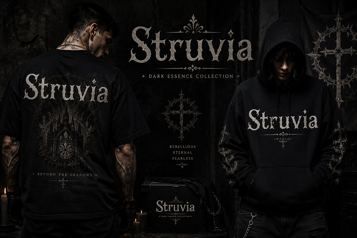 Struvia — Gothic Display Font, a Serif Font by Wow Magic (Photo 5 of 5)