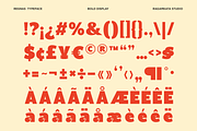 Regnas – Bold Retro Inktrap Font, a Sans Serif Font by RagamKata (Thumbnail 9 of 10)