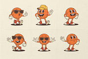 Basketball Cartoon Mascot Character, a Sport Illustration by Vasya Kobelev (Thumbnail 2 of 6)