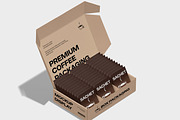 Coffee Sachet with Box Mockup, a Packaging Mockup by Unerispace (Thumbnail 2 of 5)