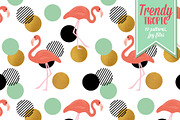 Trendy Tropic Patterns, a Pattern Graphic by Chus Moreno Studio (Thumbnail 1 of 6)