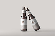 Beer Bottle Mockup, a Packaging Mockup by pmvch (Thumbnail 4 of 10)