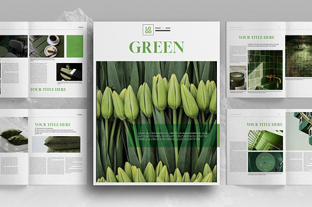 Green Studio Brochure Template