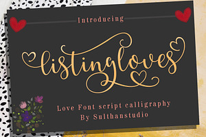 Listing Loves