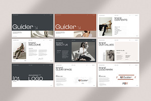 Guider Brand Guidelines Template