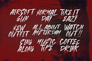 Sentan Cabine Horror Typeface Brush, a Handwritten Font by Maulana Creative (Thumbnail 4 of 6)