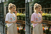 Flower Shop T-Shirt Mockup Bundle, a Shirt Mockup by Goodies.Buro (Thumbnail 2 of 3)