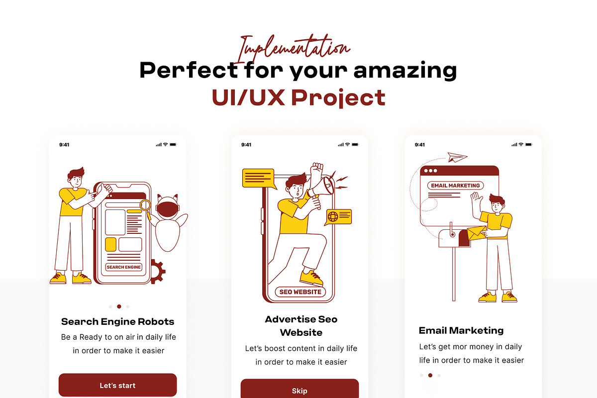 SEO Website Optimization, an Illustration by orenjidesign (Photo 5 of 8)