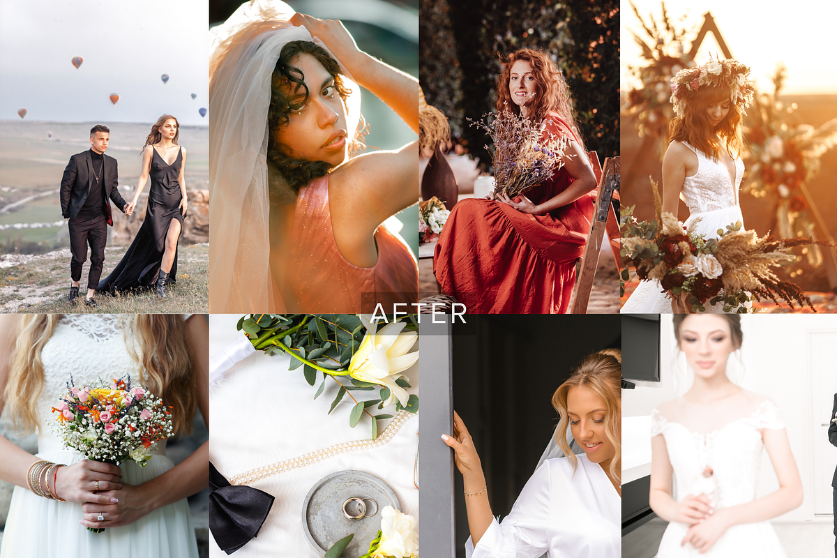 12 Bright Wedding Lightroom Presets, a Preset Add-On by RamsaGraphi (Photo 3 of 10)