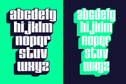 Highwater - A Retro Display Font, a Sans Serif Font by Tim Hankins Design (Thumbnail 10 of 10)