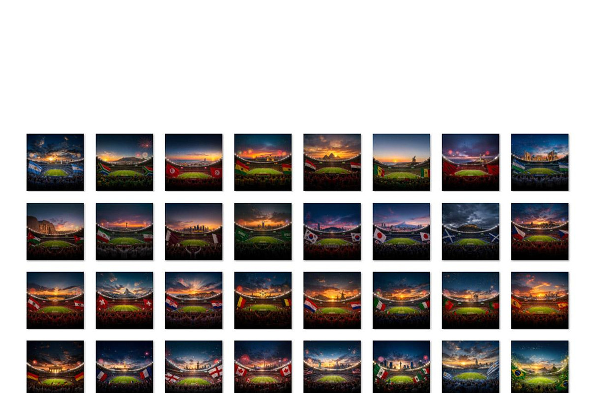 soccer stadium country flag backdrop, a Background Graphic by Walllow Creatives (Photo 5 of 5)
