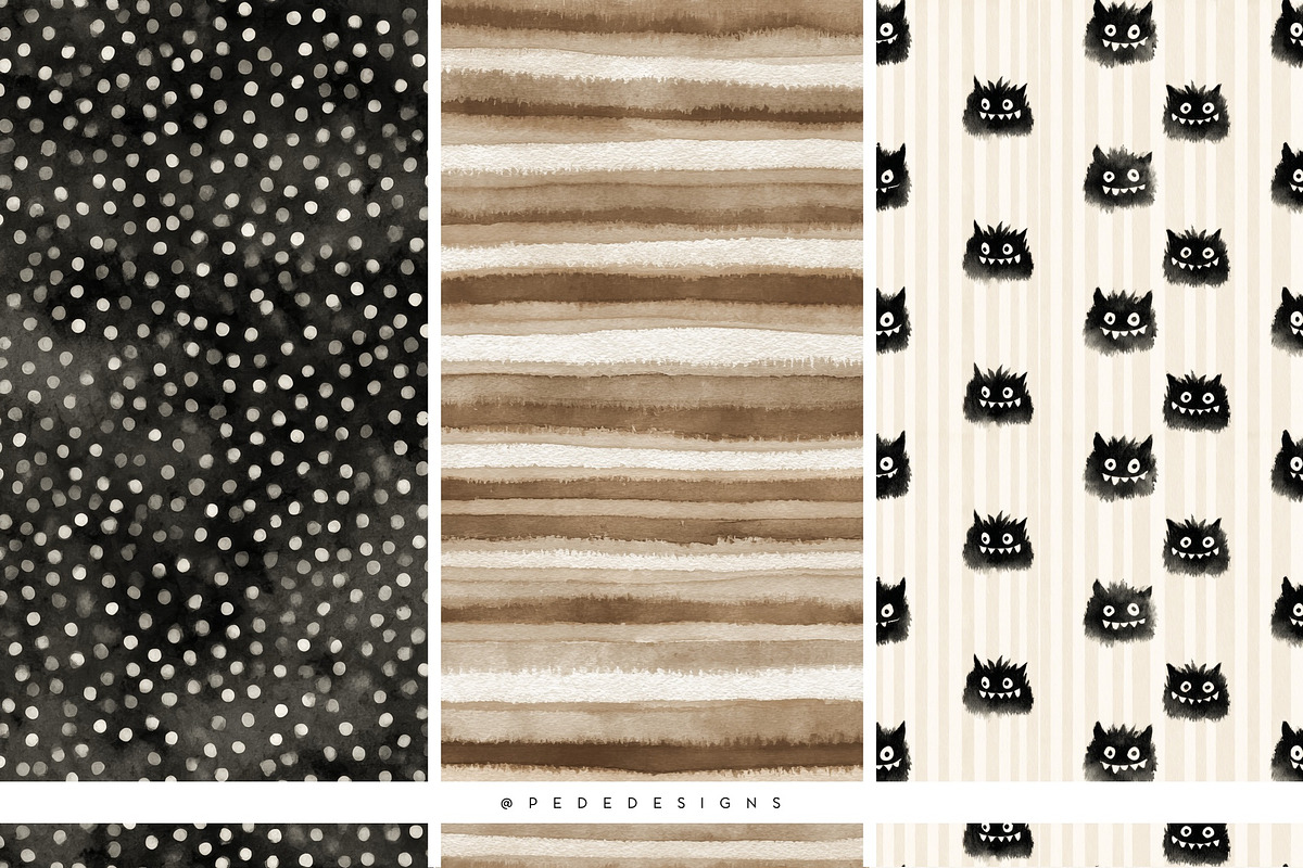 Cozy & Spooky Collection, a Seasonal Illustration by PeDe Designs (Photo 21 of 30)