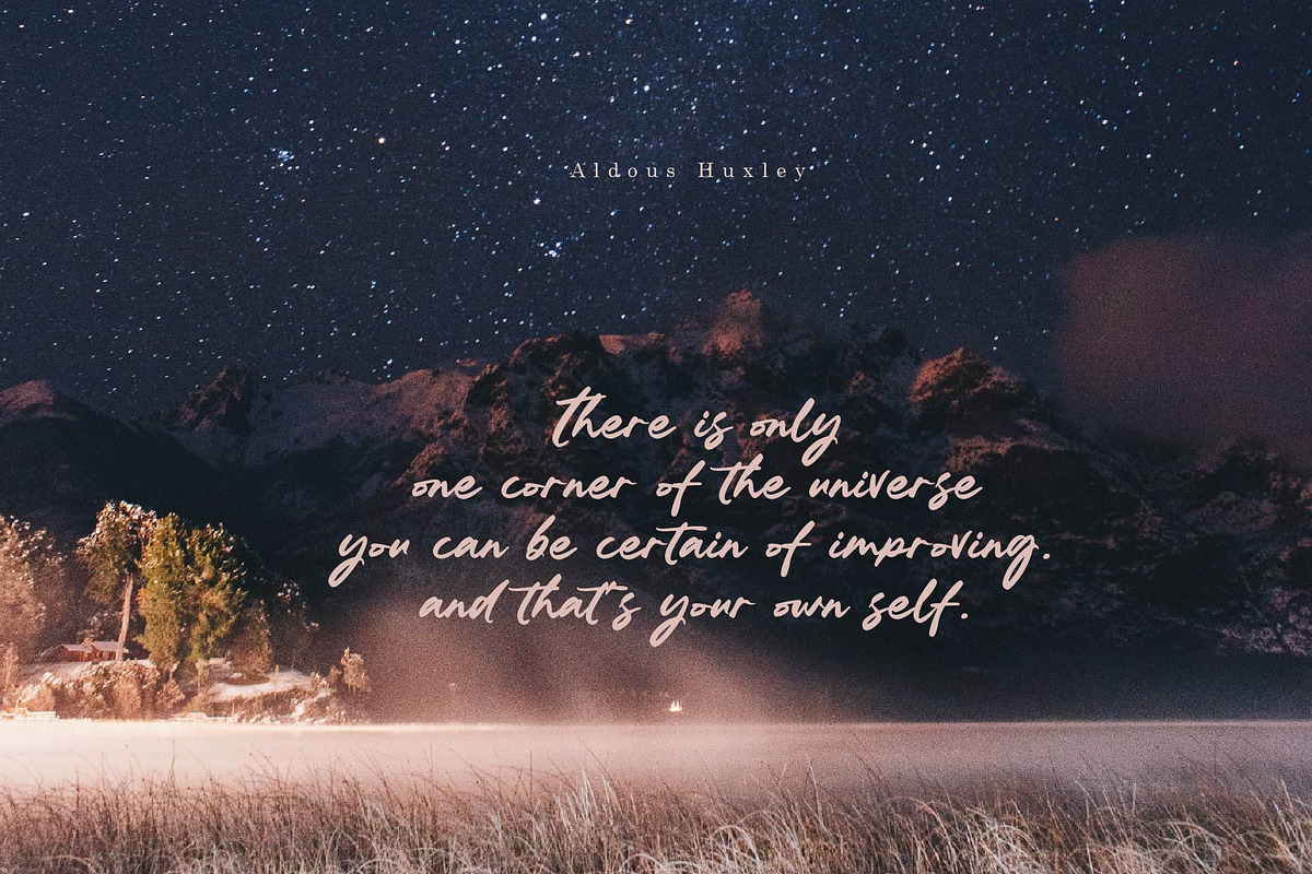 Senjaku - Handlettered, a Script Font by Olexstudio (Photo 7 of 8)