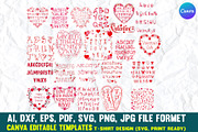 Valentine Alphabet Embroidery SVG, a Pattern Graphic by VectorArtPrintableDesign (Thumbnail 3 of 3)