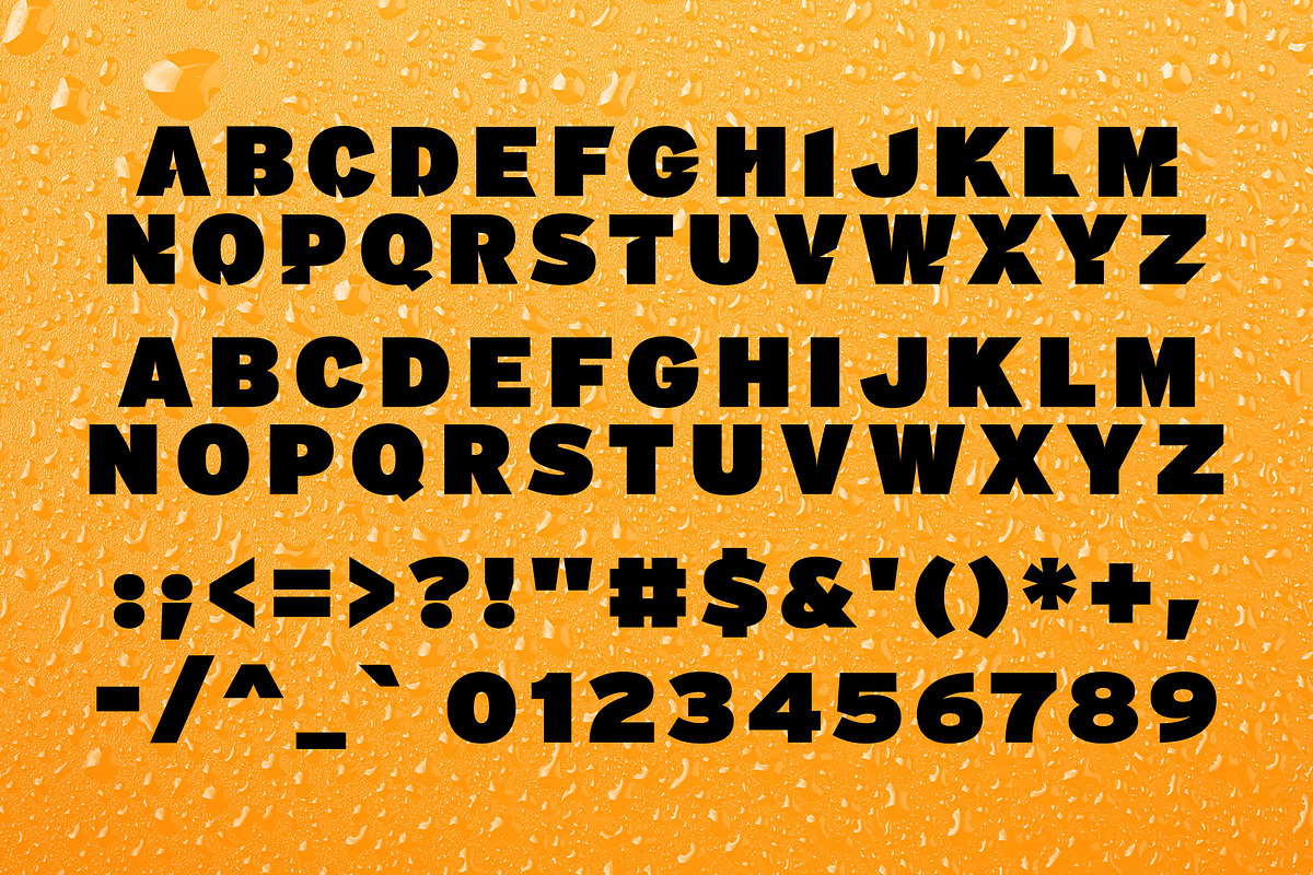 Delta Squad Display Font, a Font by dedpixel supply co. (Photo 2 of 7)