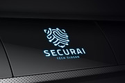 Modern AI Security Shield Logo, a Branding & Logo Template by Design_Planet (Thumbnail 1 of 4)