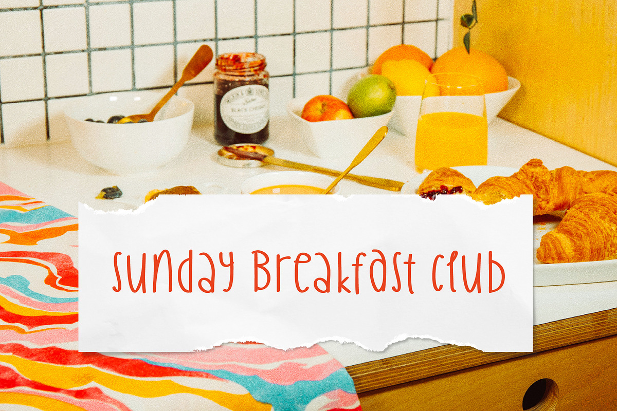 Quirky Handwritten Font Cute Flowers, a Handwritten Font by Kaya Fonts (Photo 19 of 32)