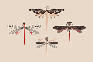 Folk Art Insects.