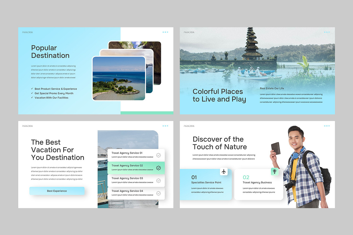 PARADISIA - Travel Agency Keynote, a Presentation Template by rgbryand (Photo 6 of 9)